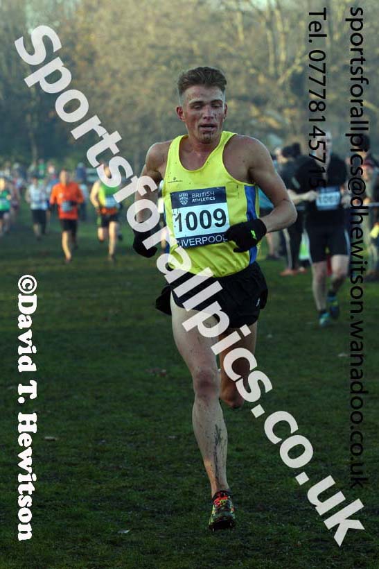 Senior and under-23 men, European Cross Country Trials, Sefton Park, Liverpool. Photo: David T. Hewitson/Sports for All Pics